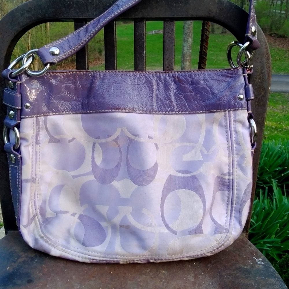 Lavender Coach Shoulder Bsg